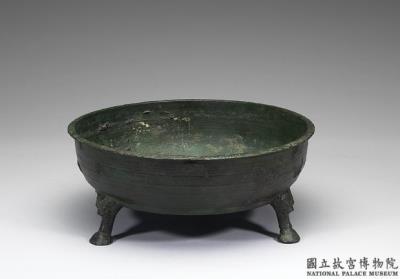 图片[2]-Xi basin with linear pattern and three animal-shaped feet, Six dynasties (220-589 CE)-China Archive